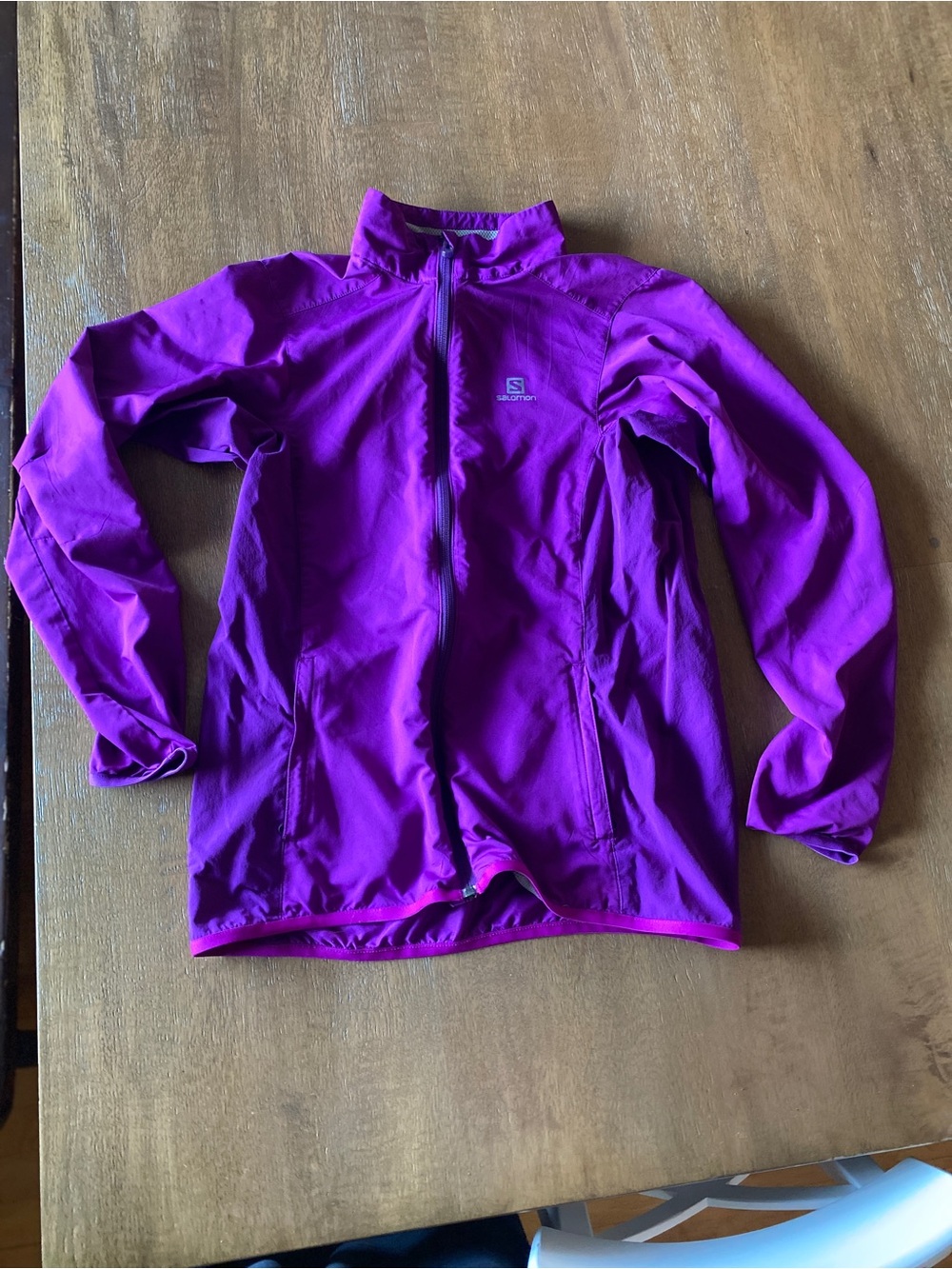 Salomon Magenta Lightweight Active Jacket
